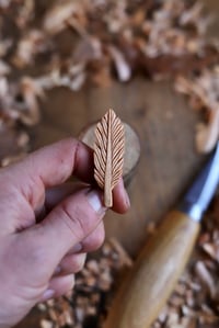 Image 5 of Feather— Pendant Necklace 