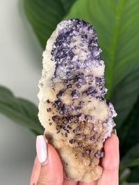 Image 2 of QR CODE PURPLE CUBIC FLUORITE -GUIZHOU CHINA- G