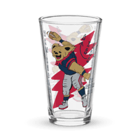 Image 1 of New England Gridiron Dead Pint Glass