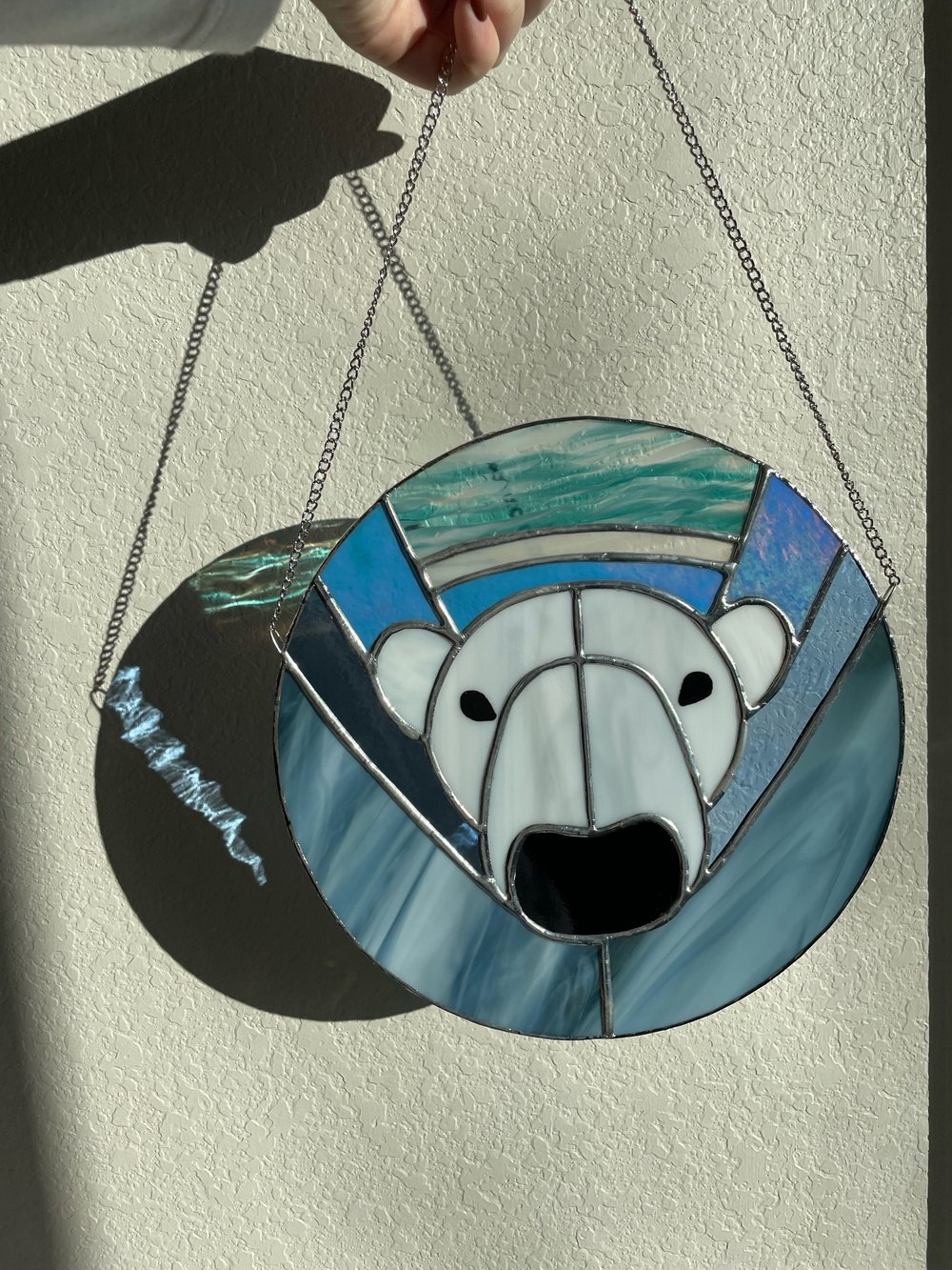 Image of Swimming Polar Bear Panel