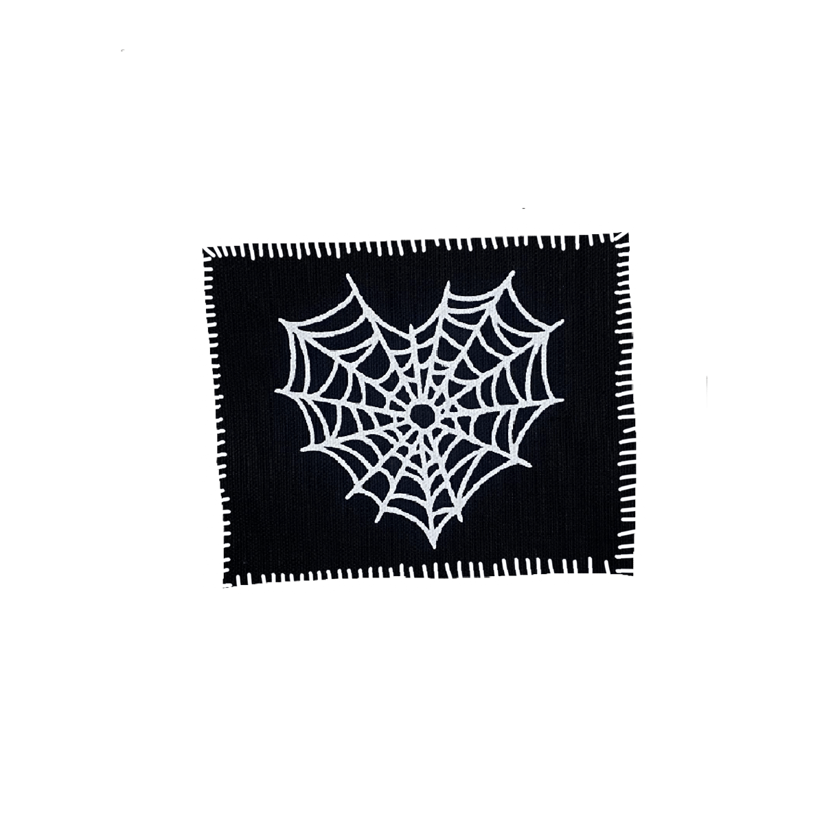 COBWEB HEART PATCH | Piled Flesh