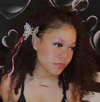 Image 1 of Gold Butterfly Claw Clip