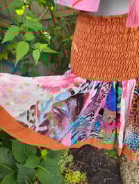 Image 3 of Mini panel skirt tan