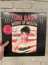 Image 1 of Toni Basil – Word Of Mouth - signed by Toni first press LP! 