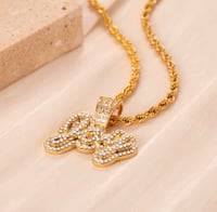 Bling Custom Name Necklace