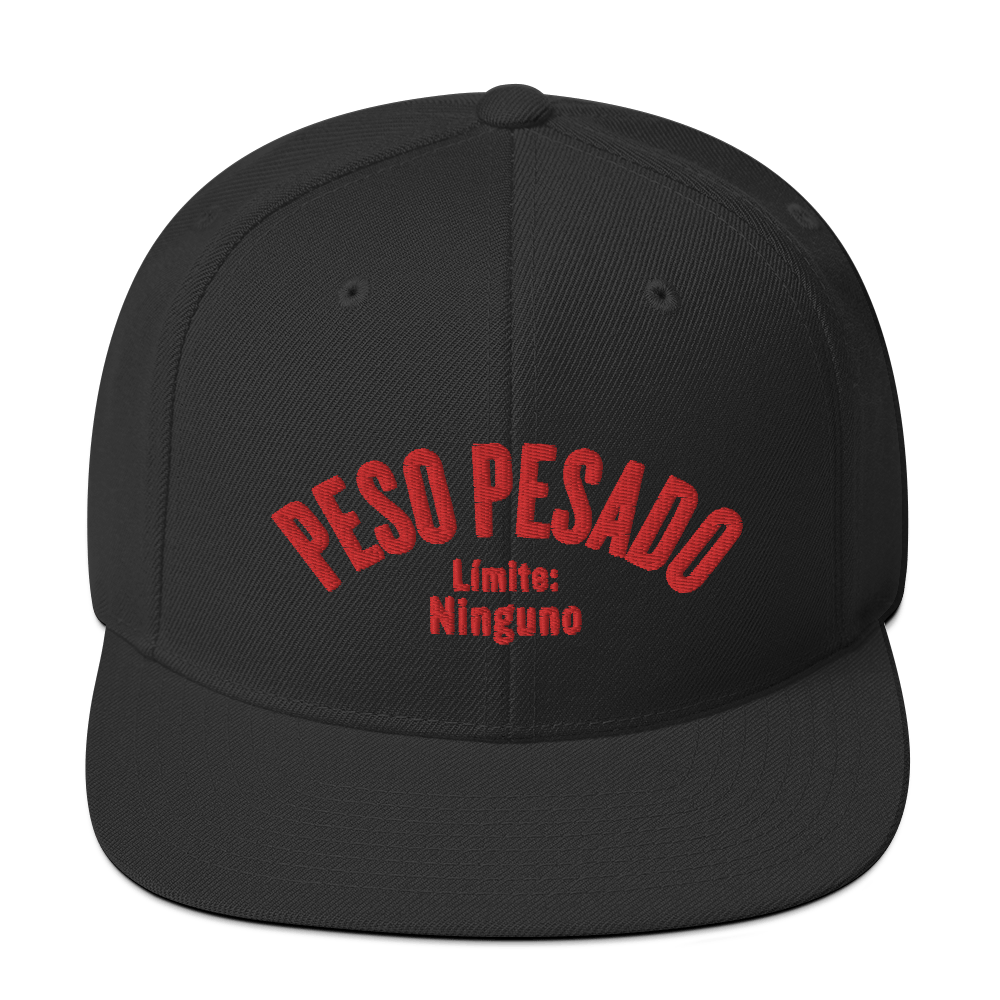 Peso Pesado / Heavyweight Snapback (2 colors)