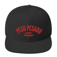Image 3 of Peso Pesado / Heavyweight Snapback (2 colors)