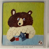 Image 3 of Small square art print -favourite cup