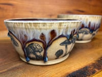 Image 1 of Purple Drip Mushroom Bowl