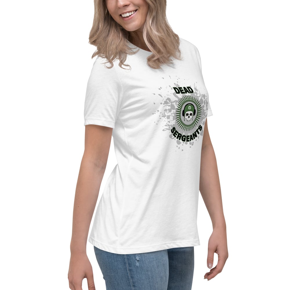 Image of Women's Relaxed T-Shirt Dead Sergeants band tshirt 