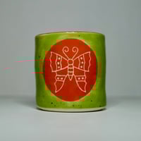 Image of Butterfly and Rose Mug