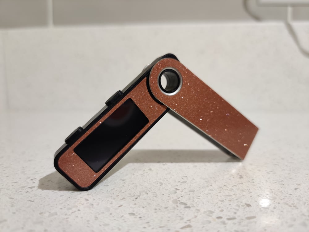 Ledger Nano S Plus Crypto Wallet Skin Wrap Cover