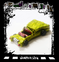 Image 2 of Green Lowrider Sculpture