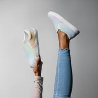 Image 5 of Women’s slip-on canvas shoes White color