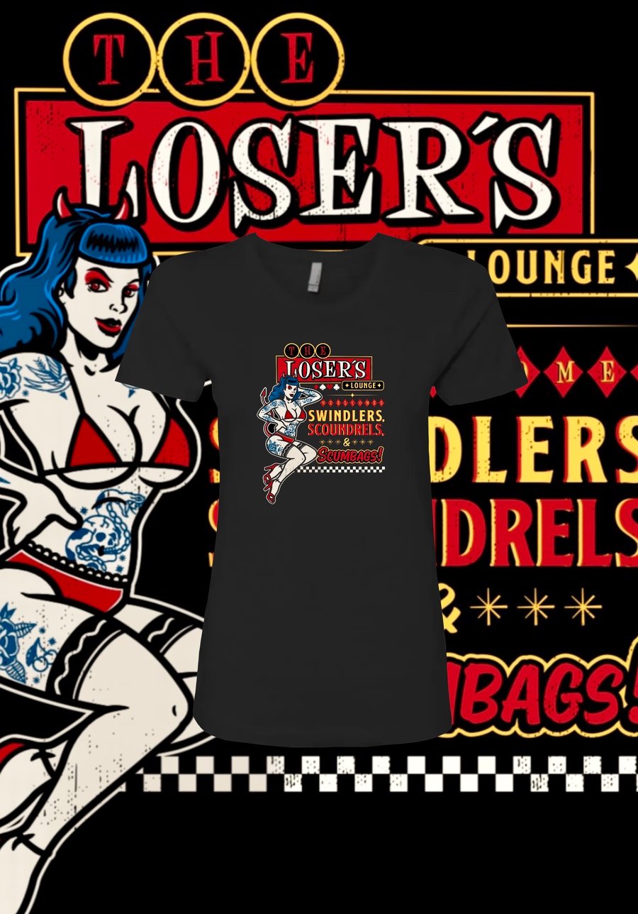 Image of Loser’s Lounge (women tee)