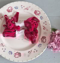 Raspberry Red Velvet Ribbon