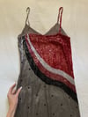 early 1970s silk BERGDORF GOODMAN all sequin dress