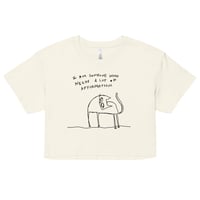 Image 7 of affirmations Women’s crop top 