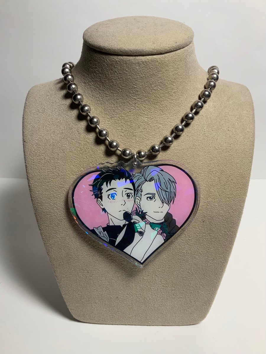 Image of Yuri On Ice Ball Chain Necklace