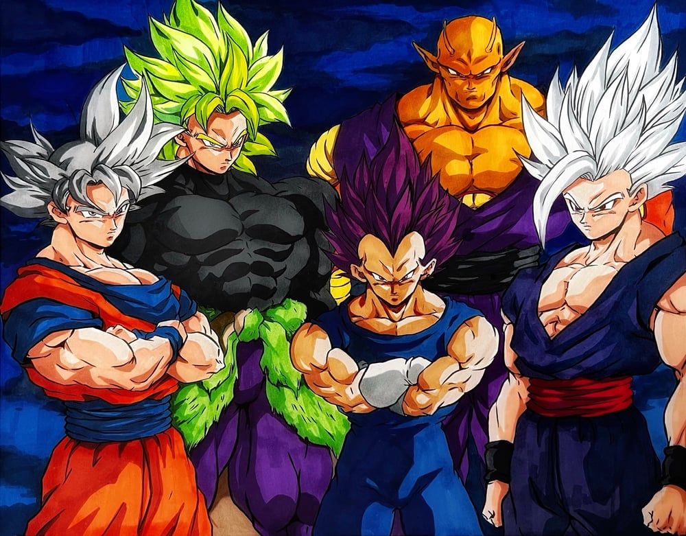 Image of Dragon ball godly era team