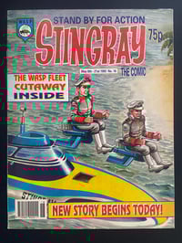 Image 2 of Stingray, framed complete vintage comic, No 16 May 1993