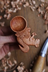 Image 3 of Red Squirrel- Coffee Scoop 