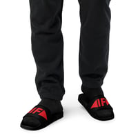 Image 3 of claquettes rouge et noire if