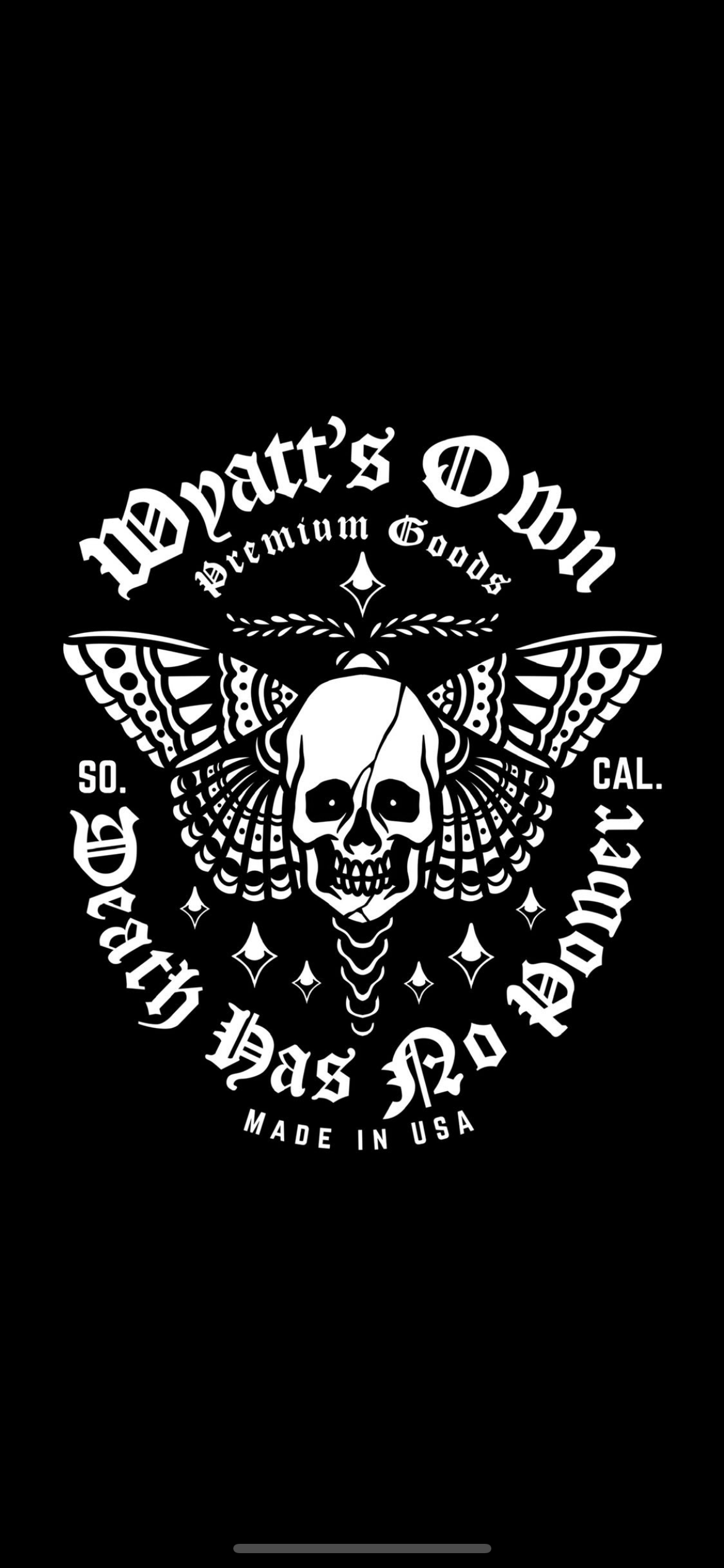 Wyatt s Own COLLECTIVE Death Has No Power maroon wyatt-s-own-collective-death-has-no-power-maroon