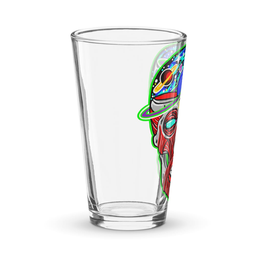 Disco Pimp Shaker pint glass