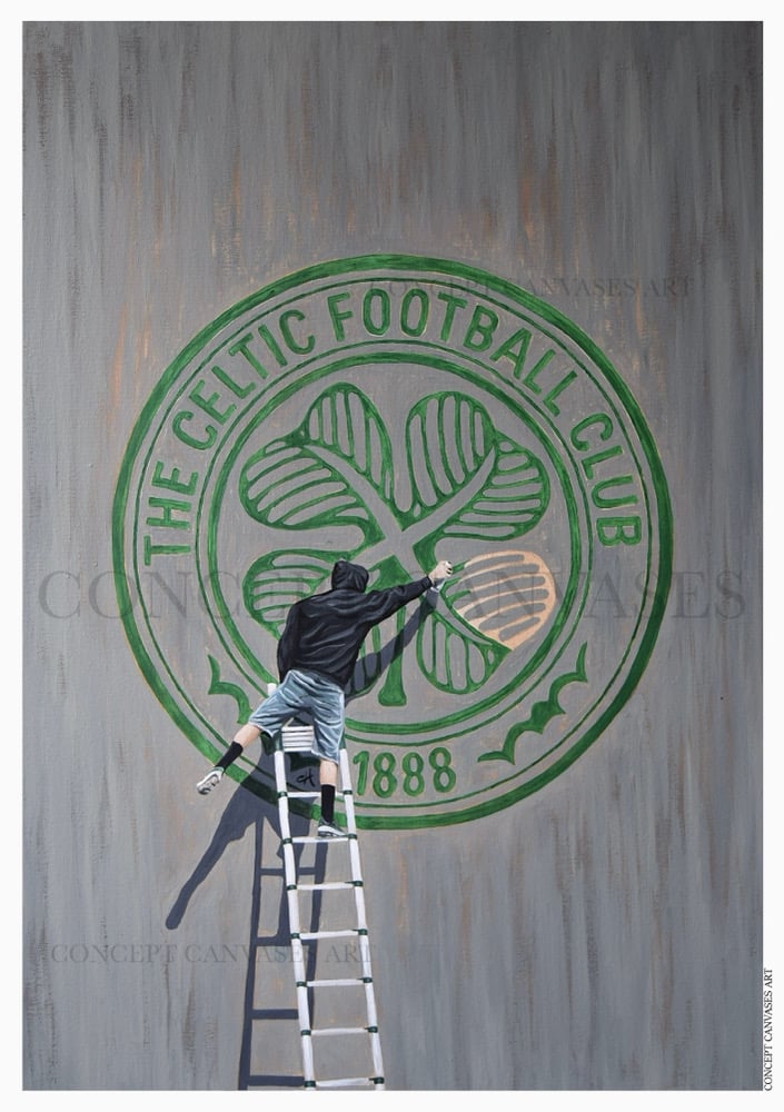 Image of ‘Graffiti On The Wall’ A3 Print