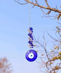 Evil eye charm dangle