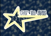 Over The Stars Sticker