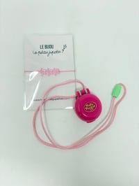 Image 9 of Ensemble bracelet et Polly Pocket Medaillon fushia beauté Complet