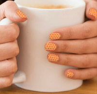 Image 4 of Pumpkin patch Minx nail art 