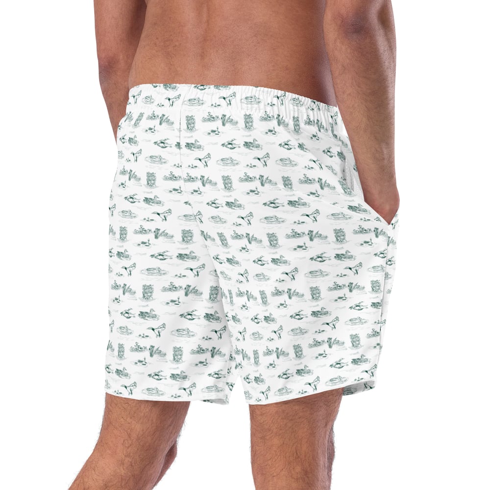 All the Ducks I Have to Give Recycled Swim Trunks