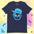 My Skull Is Blue Unisex T-shirt Image 4