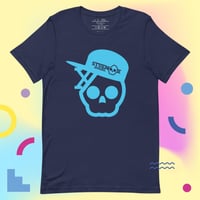 Image 4 of My Skull Is Blue Unisex T-shirt