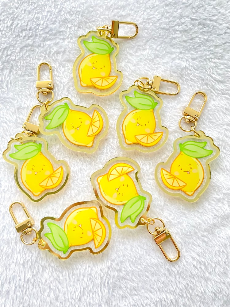 Image of Lemon Gold Keychain