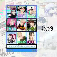 4ever9  stickersheet