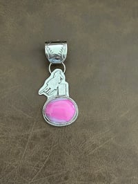 Image 2 of Pink Lace Agate Barrel Racer