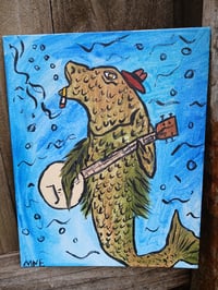Image 4 of Fish Playing Banjo 
