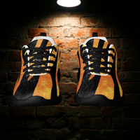 Image 1 of Women’s athletic shoes (tiger stripe)