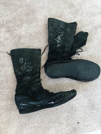 Signed Ring Worn Boots