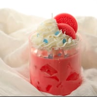 Image 5 of Cream Milkshake Ice Cream Cup Handmade Candle