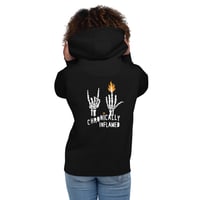 Image 1 of Chronically Inflamed All Hands Unisex Hoodie