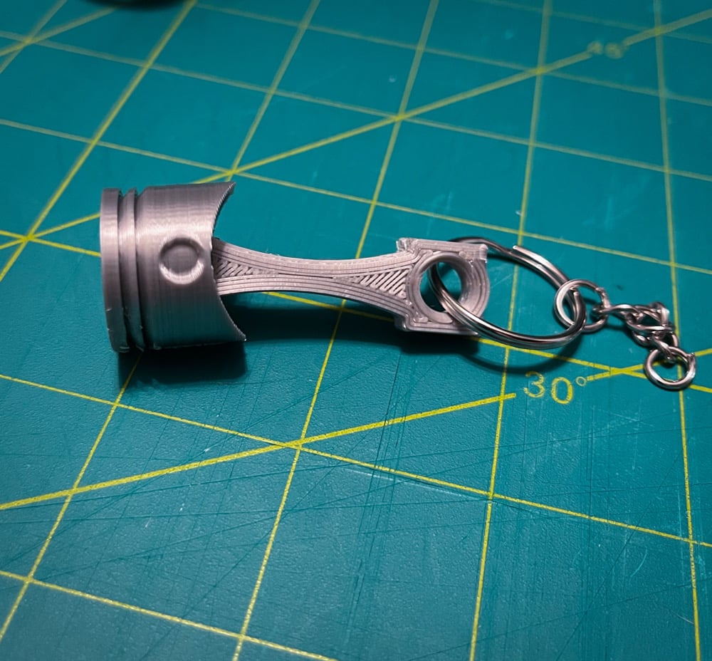 Image of Rod & Piston Keychain