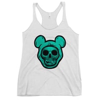 Image 1 of gumbo halftone Women's Racerback Tank