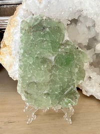 Image 17 of Frosty Green Fluorite Crystal Specimen #2224