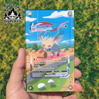 Image 1 of Leafeon VMAX Alt Art Pokemon Card Display