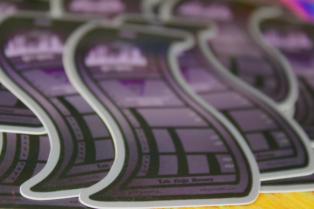 Image of Swilry Purple Muni Transfer Sticker 